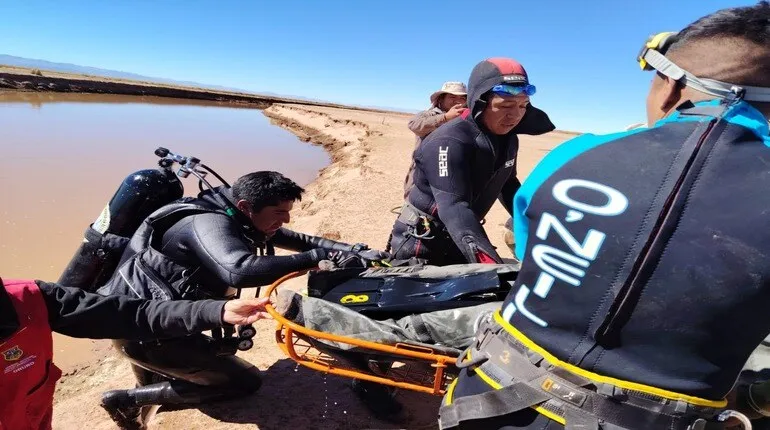 Recuperan segundo cuerpo en el río Desaguadero y concluyen operación de búsqueda