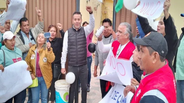 Evistas abren casa de campaña por el voto nulo en Santa Cruz