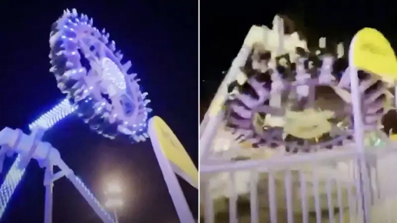 Falla en atracción mecánica deja 23 heridos en parque de diversiones en Arabia Saudita