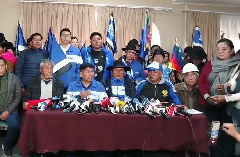 MAS no logra reunir a sectores de izquierda y da plazo hasta la próxima semana
