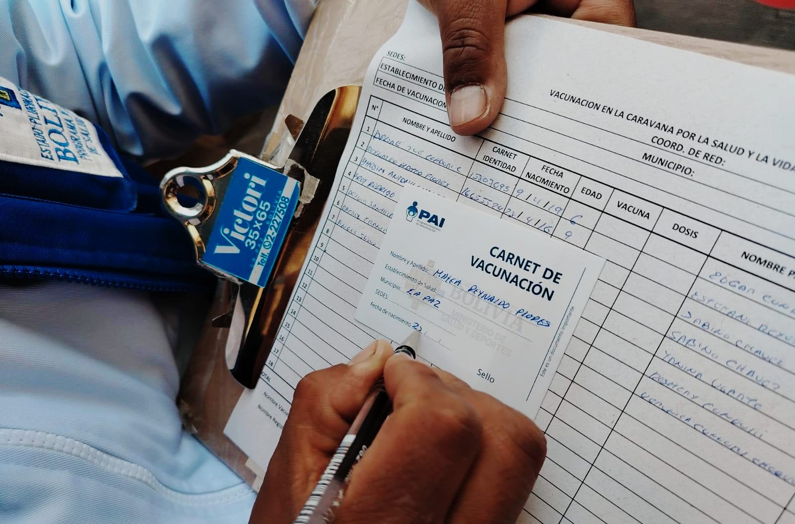 Ministerio de Salud recuerda que la Libreta de Salud y el Carnet de Vacunación son gratuitos
