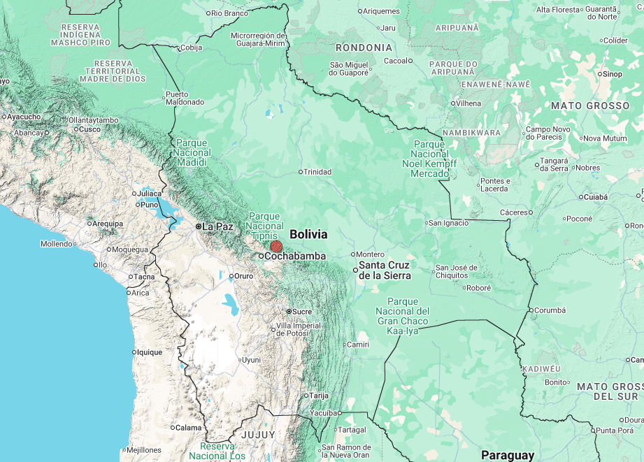 Registran sismo de magnitud 3,8 en el Chapare sin daños reportados