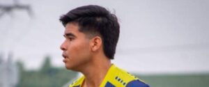 José Eduardo Daza, jugador de 25 años que perdió la vida este viernes mientras entrenaba con el club Deportivo Nueva Santa Cruz