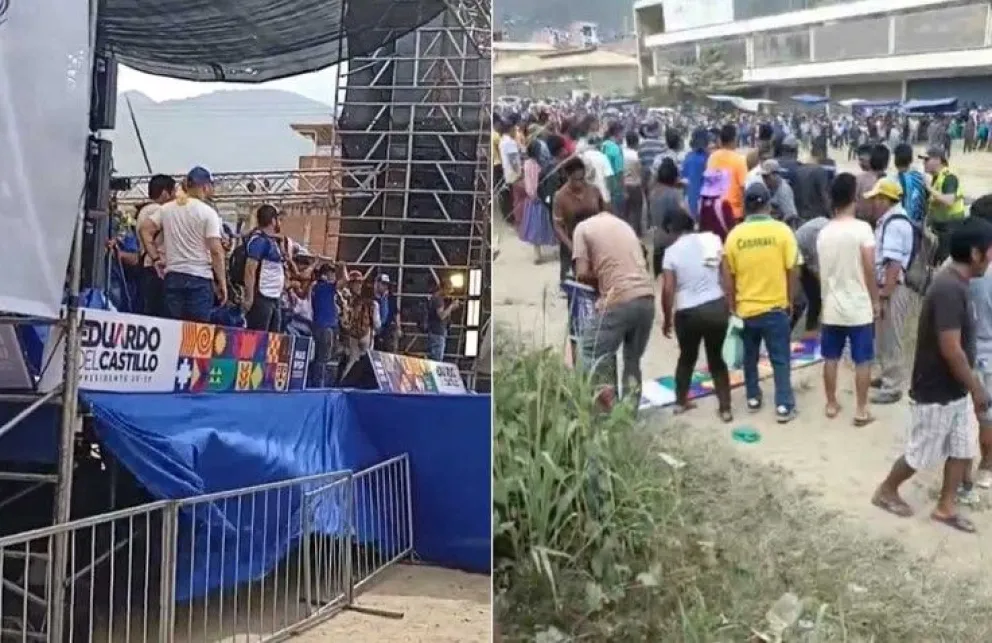 Irrumpen con violencia en proclamación de Del Castillo en Caranavi