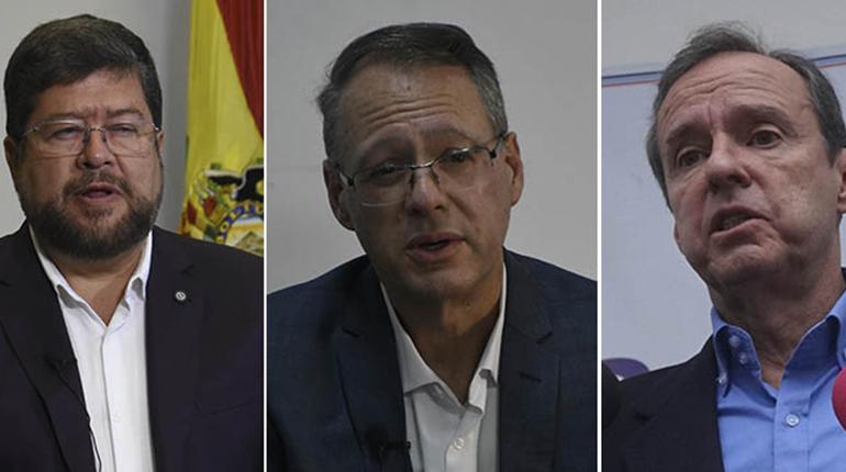 Tuto Quiroga y Doria Medina buscan reunirse con Jaime Dunn para incorporar propuestas a sus programas
