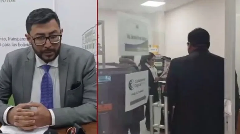 Aprehenden al presidente del Concejo Municipal de Potosí por presuntos cobros irregulares