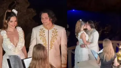 Miss Bolivia Universo Juliana Barrientos celebró su boda civil en un evento íntimo