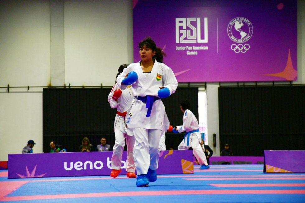 El karate consigue el tercer bronce para Bolivia en los Panamericanos Junior