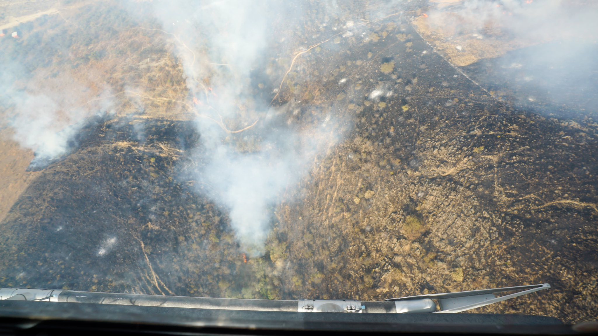 Más del 80% del incendio en la cordillera de Sama fue controlado, informa Alcaldía de Tarija