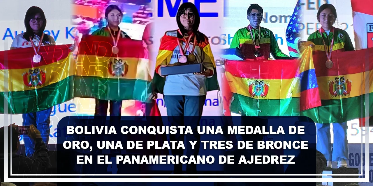 Bolivia brilla en ajedrez juvenil con medallas en el Panamericano de Lima