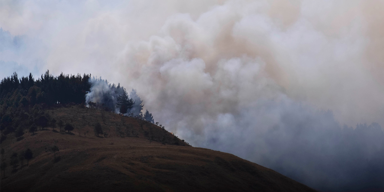 Bolivia declara emergencia nacional por incendios forestales