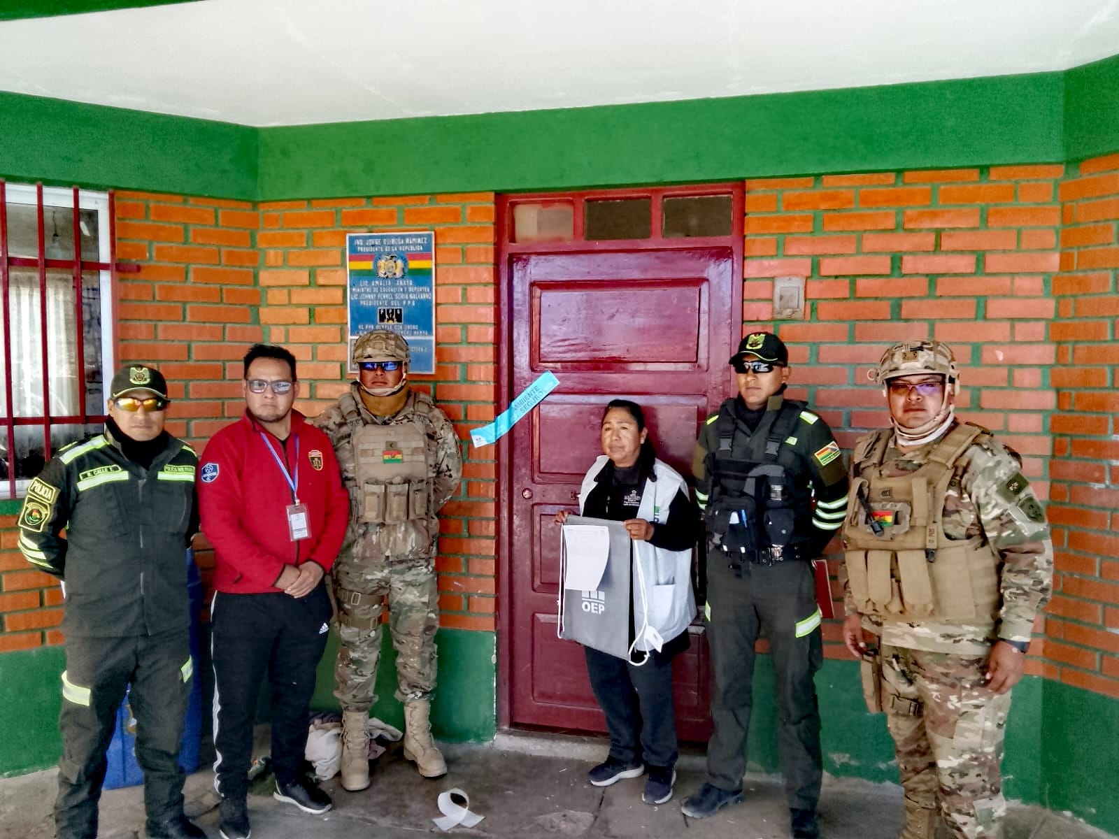 Se completó la distribución de maletas electorales en Oruro