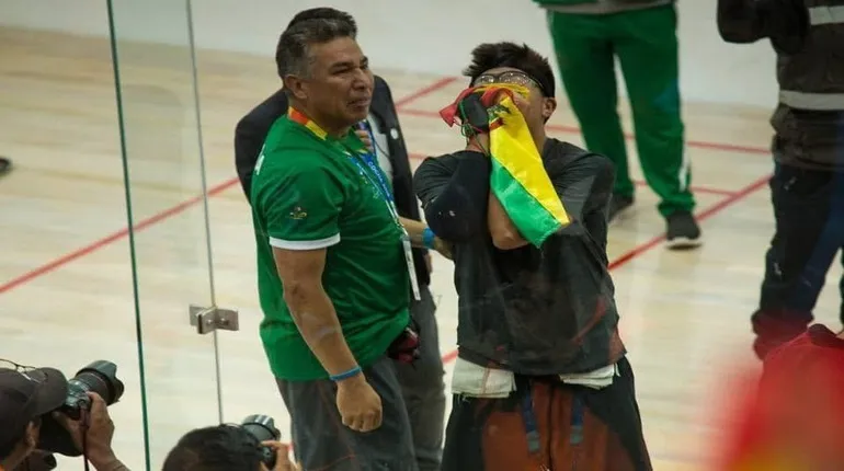 Conrrado Moscoso conquista título en los Juegos Mundiales de Ráquetbol