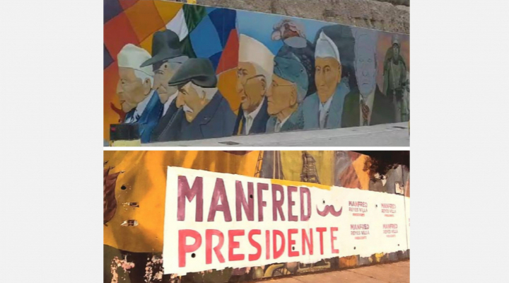 Artistas piden a la Alcaldía de La Paz exigir que se restituya mural cubierto con propaganda de APB-Súmate