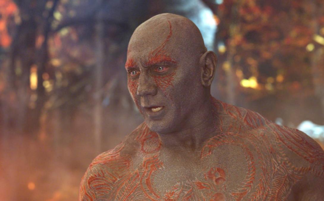 Dave Bautista encabeza el ranking de mejores actores provenientes del wrestling