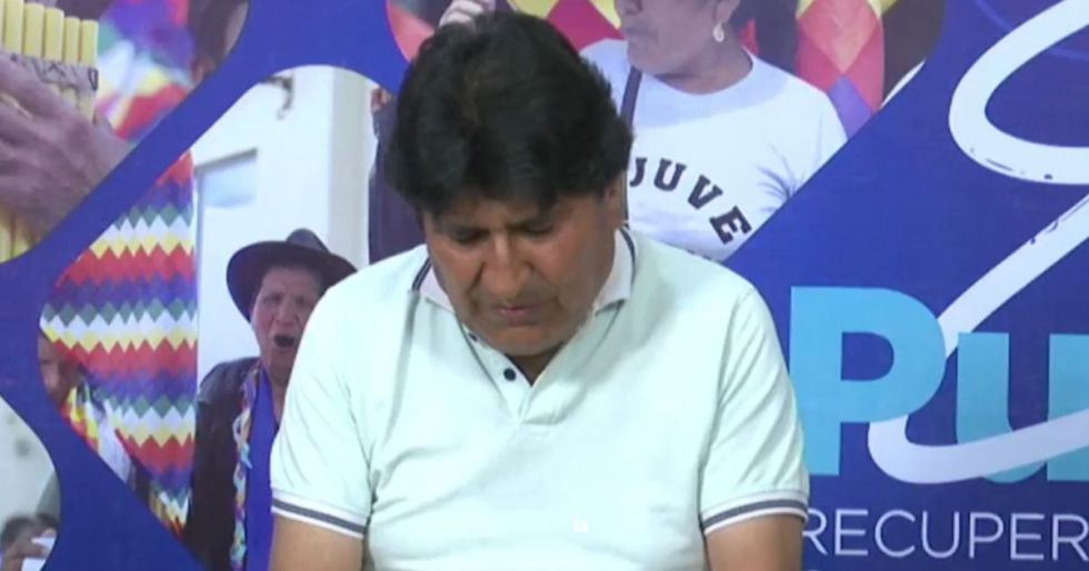 Evo rompe el silencio tras elecciones y celebra el voto nulo sin mencionar al MAS