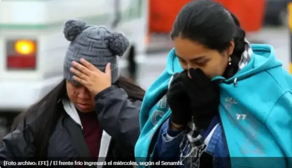 Nuevo frente frío ingresará a Bolivia este miércoles