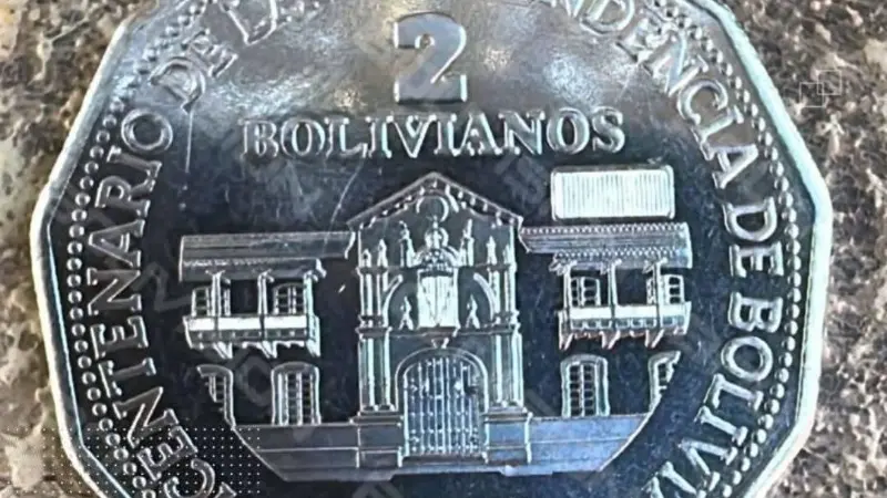 BCB lanza monedas conmemorativas por el Bicentenario de Bolivia