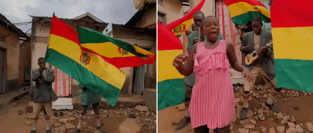 Nansana Kids celebran el Bicentenario de Bolivia con colorido homenaje en TikTok