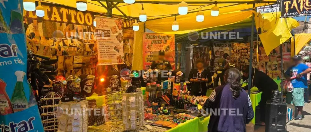 Detienen a comerciante que vendía proyectiles y réplicas de armas en festividad de Urkupiña