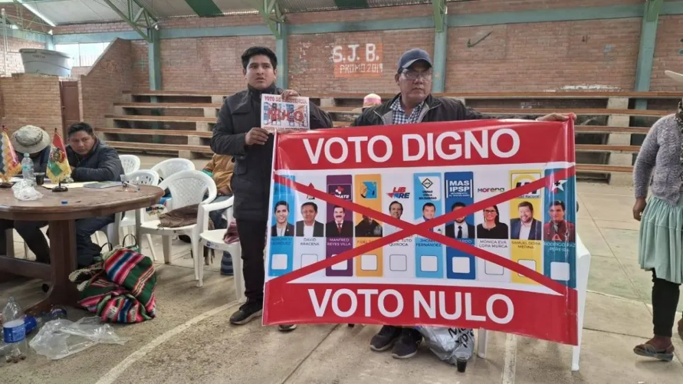 Denuncian instrucción para fotografiar el voto nulo en el trópico de Cochabamba