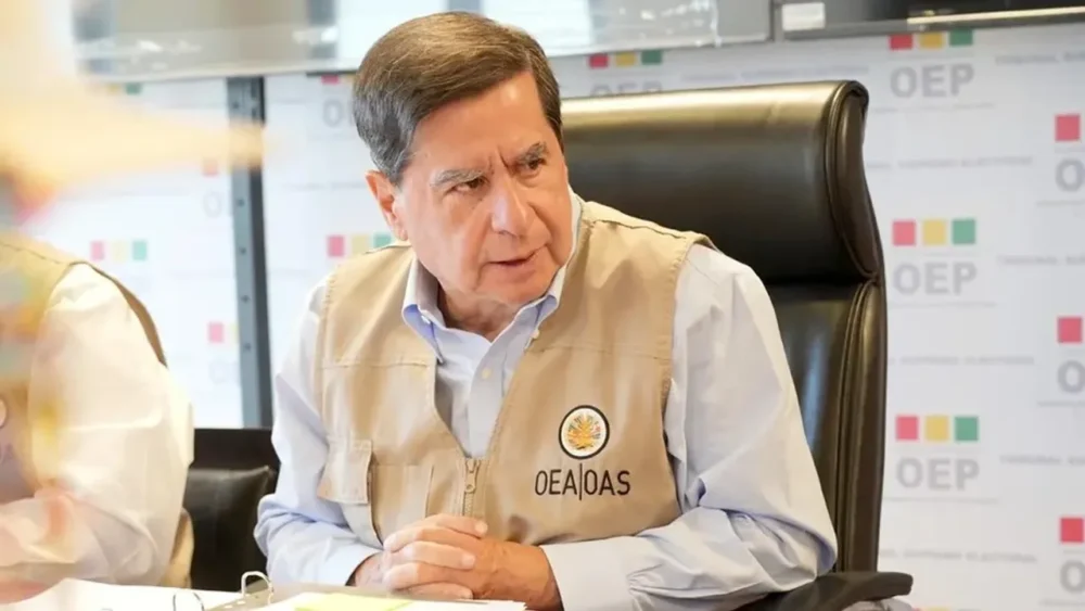 La OEA alista informe preliminar sobre elecciones en Bolivia