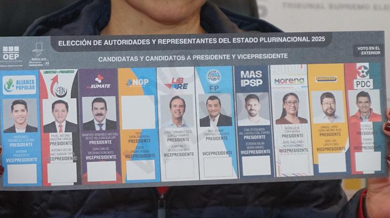 Las papeletas de sufragio para el 17 de agosto ya están listas