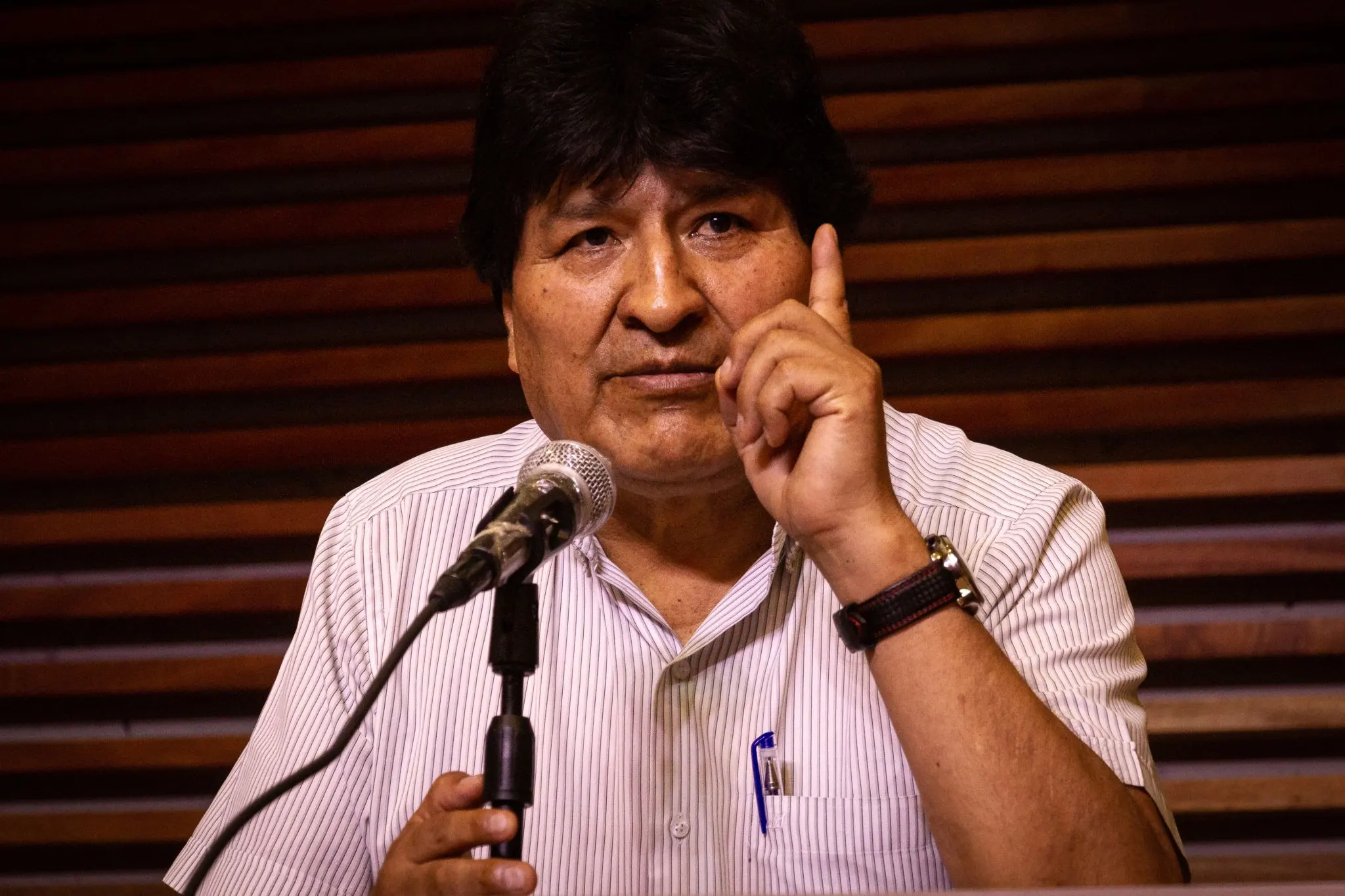 Evo Morales critica maniobra militar de EE.UU. en el Caribe