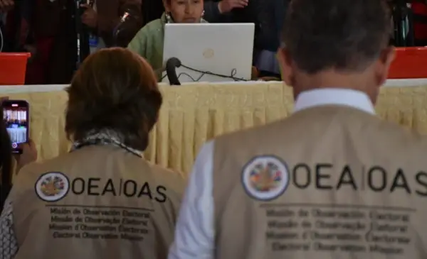 OEA y Unión Europea acompañarán el balotaje presidencial del 19 de octubre en Bolivia