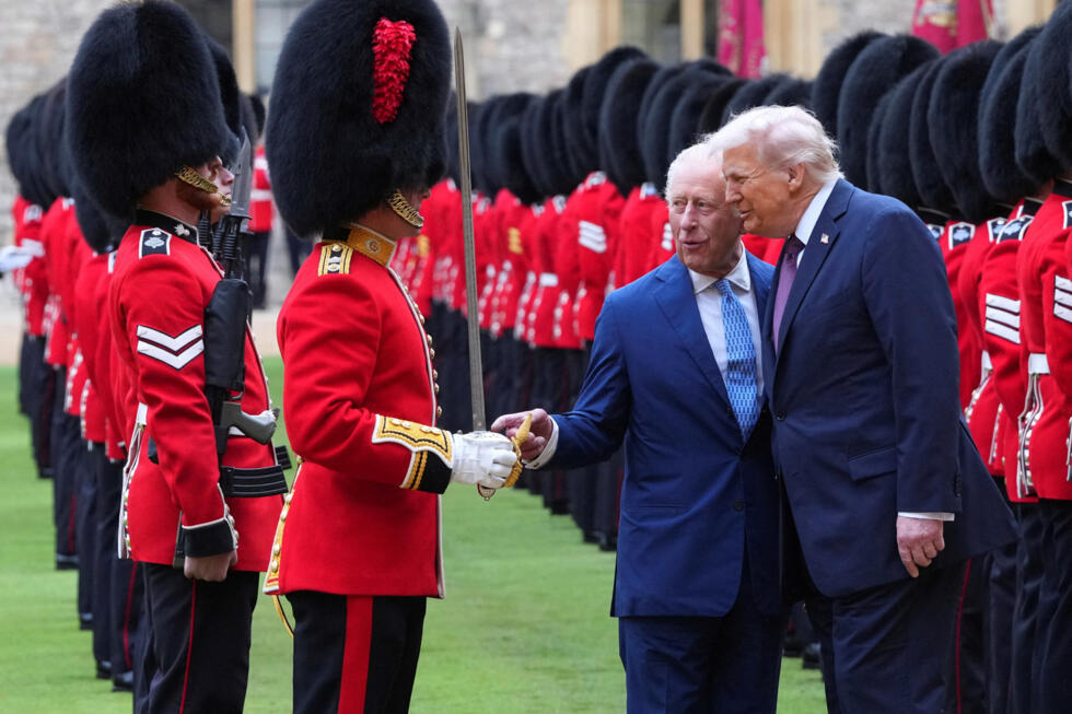 Rey Carlos III recibe a Donald Trump con histórico honor en Windsor