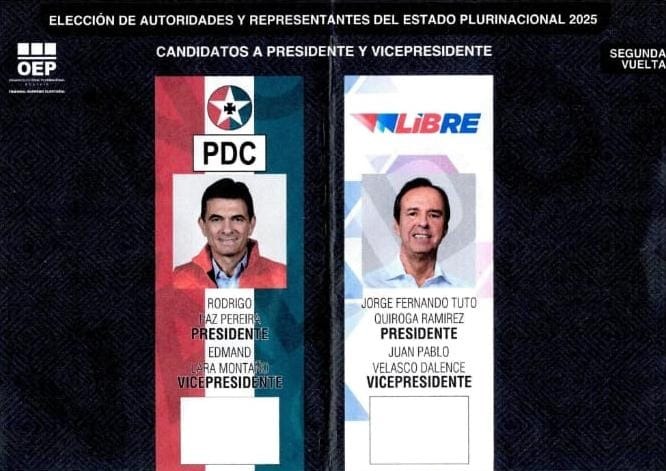 TSE define debates rumbo al balotaje: vicepresidenciales en Santa Cruz y presidenciales en La Paz