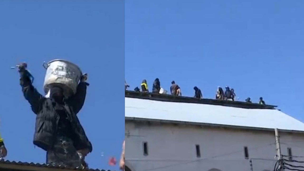 Reos de San Pedro protagonizan motín en demanda del pago del prediario