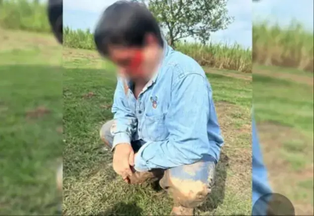 Avasalladores retienen y agreden a productor en predio agrícola de Montero