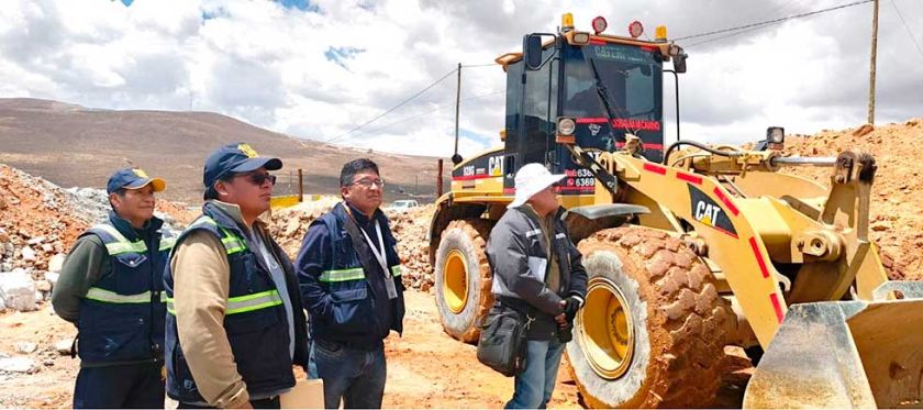 Comibol decomisa 120 toneladas de mineral extraído ilegalmente del Cerro Rico de Potosí