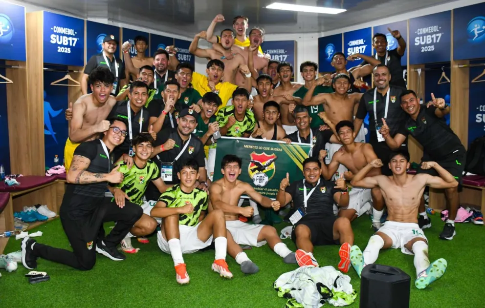 Bolivia parte rumbo al Mundial Sub-17 con sueños de gloria