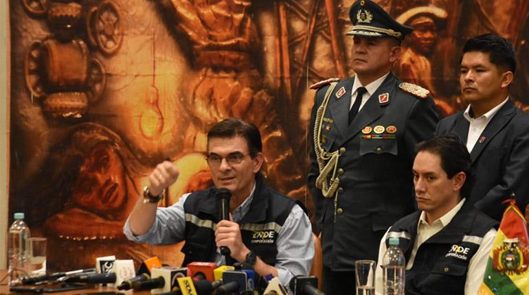 Presidente Paz denuncia que BoA opera al 50% de su capacidad