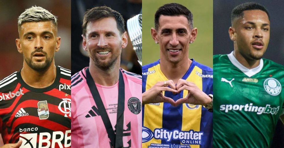 Los principales futbolistas de la región compiten por el premio ‘Rey de América’