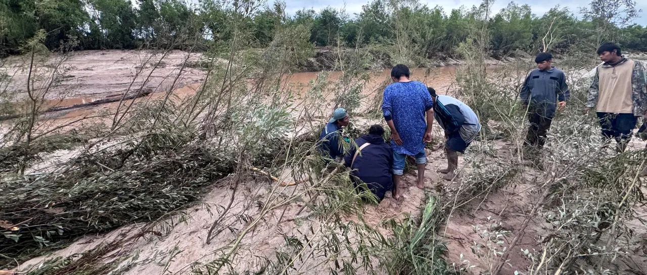 Santa Cruz: Hallan sin vida a un hombre arrastrado por un río en Warnes