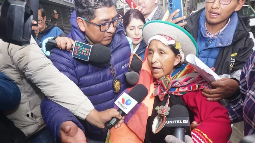 Aprehenden a la exdiputada Lidia Patty antes de declarar en la Fiscalía