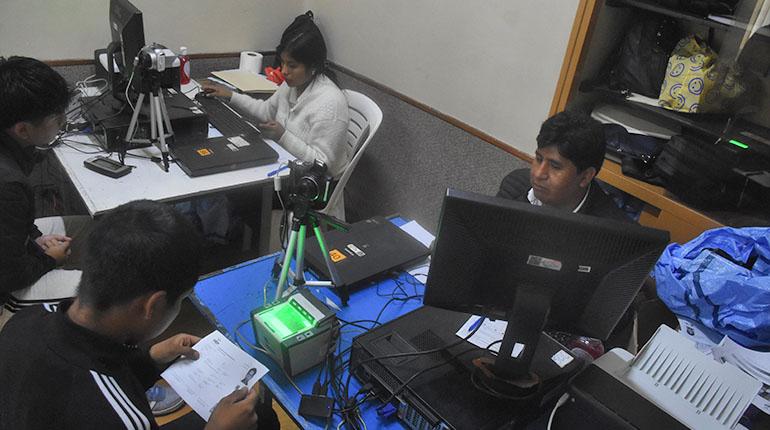 Empadronamiento: amplían horarios en Cochabamba ante baja afluencia
