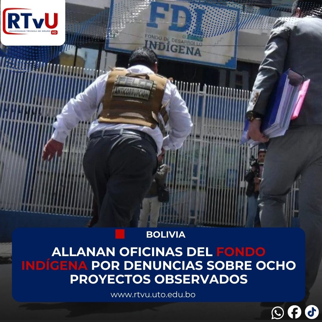 Allanan oficinas del Fondo Indígena por denuncias sobre ocho proyectos observados