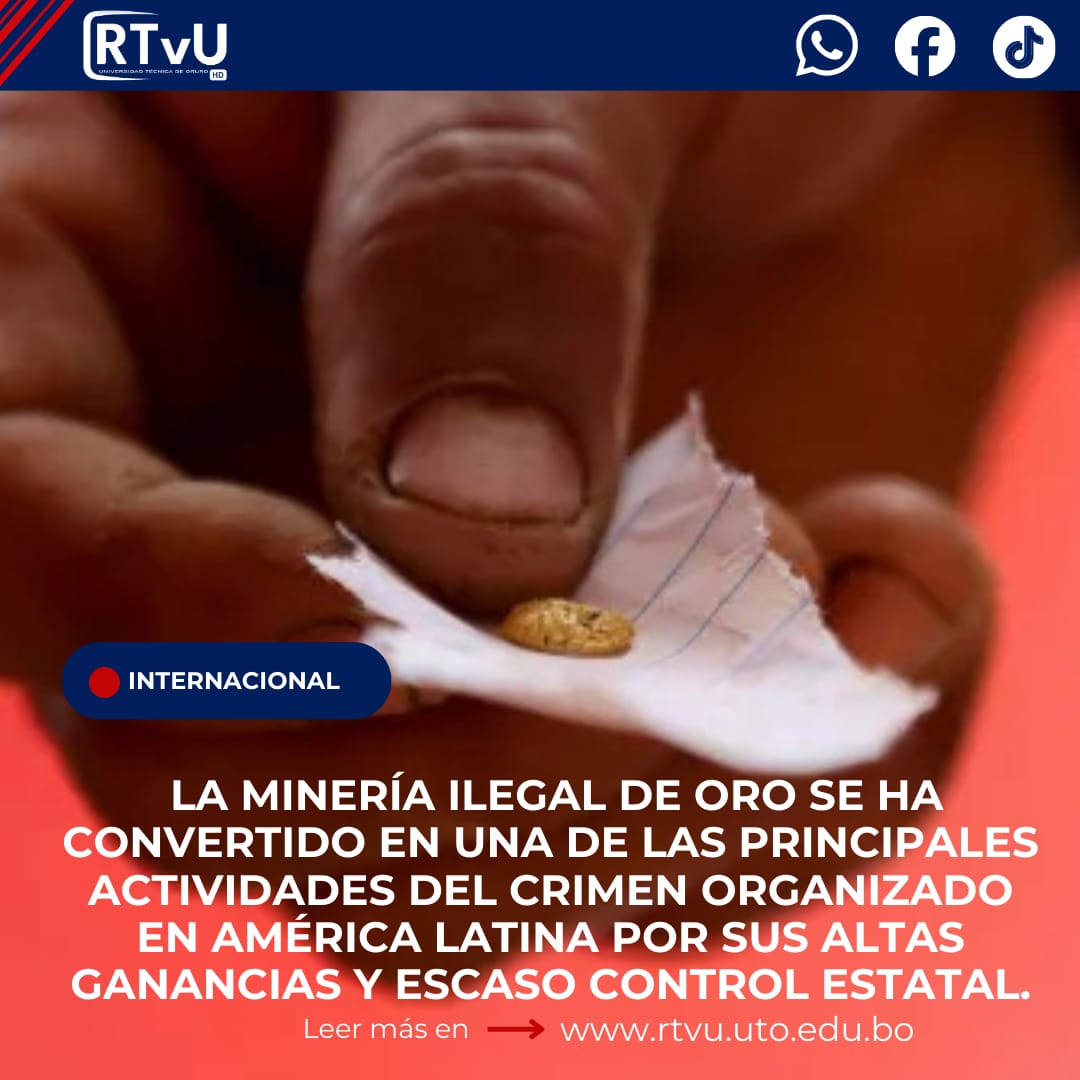 La minería ilegal del oro desplaza a la cocaína como negocio criminal en América Latina