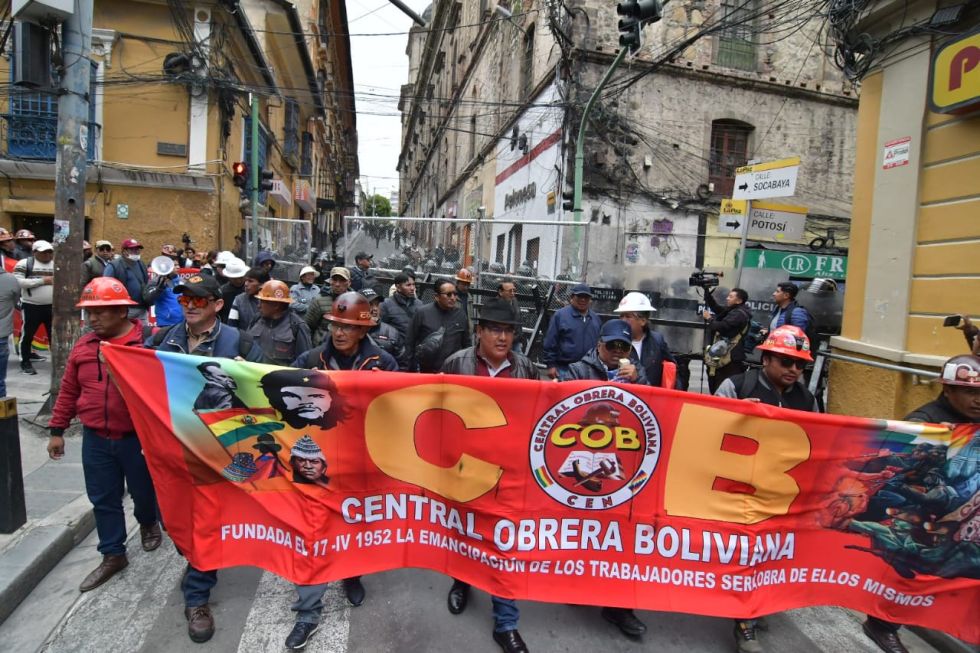 COB desconoce convocatoria oficial al diálogo y mantiene medidas de presión