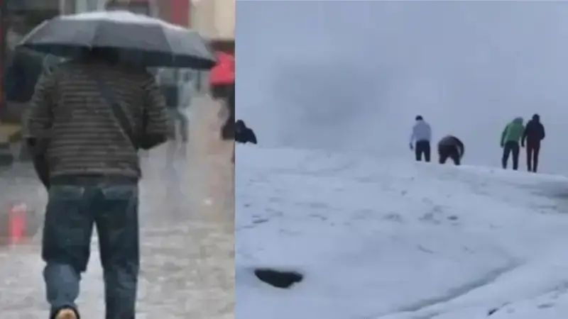 Frente frío provoca lluvias intensas, tormentas eléctricas y descenso de temperaturas en el país