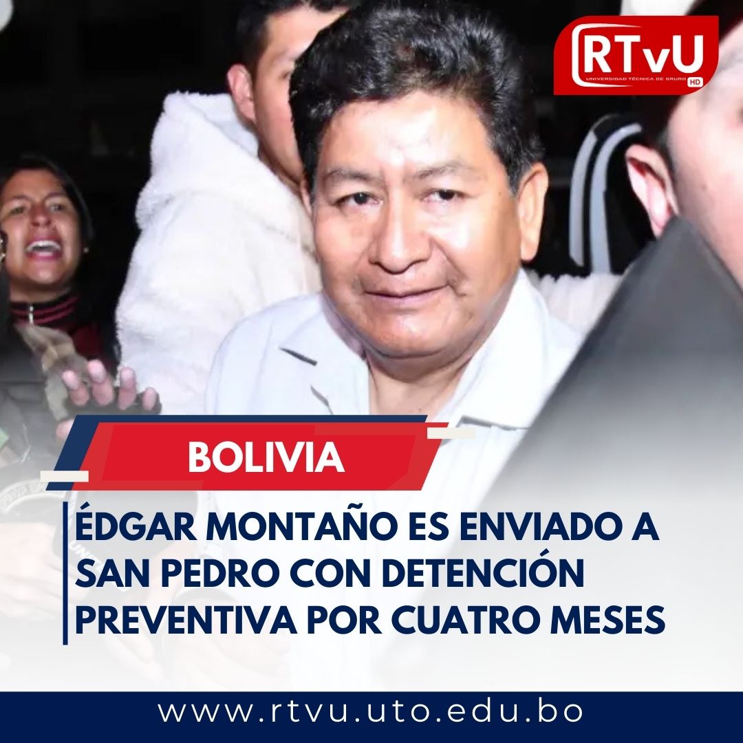 Édgar Montaño con detención preventiva de cuatro meses. | Foto: APG.