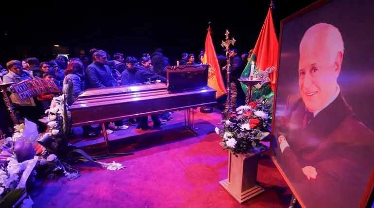 David Santalla será sepultado en el sector de personajes notables del Cementerio General de La Paz