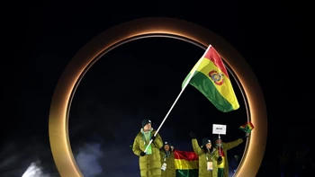 Bolivia participa en los Juegos Olímpicos de Invierno con Timo Grönlund como abanderado