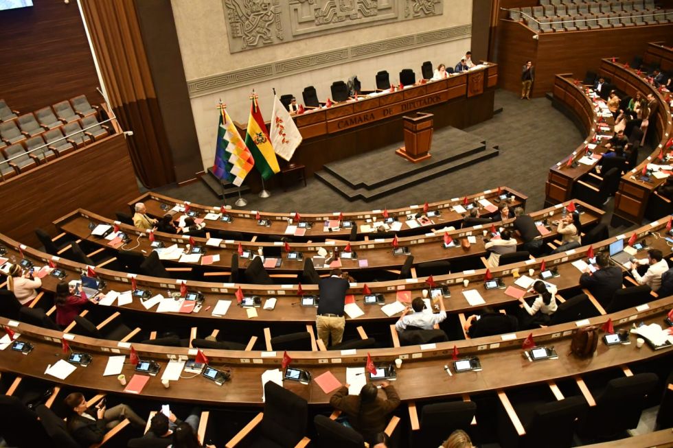 Diputados eligen a los vocales suplentes del TED Chuquisaca tras segunda votación