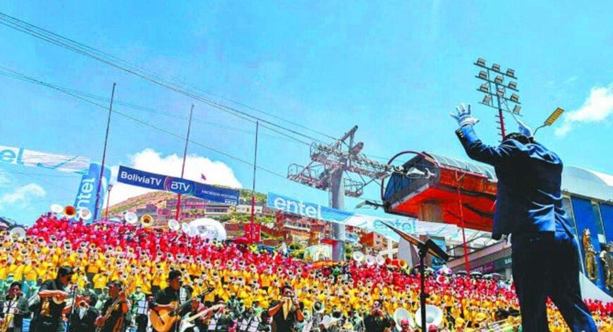 Oruro: Más de 6.000 músicos darán vida al Festival de Bandas este sábado