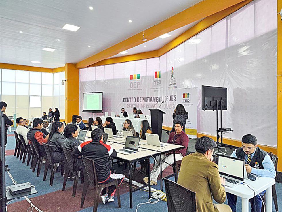 Chuquisaca: TED afirma que es “imposible” alterar resultados de la votación